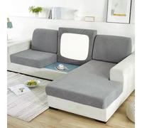 ZGantrix Stretch Cushion Covers for Sofa Universal Jacquard Anti-Stain Washable 1/2/3 Seater Sofa Cushion Cover Soft Non-Slip (Color : #2, Size : 2 Seats - X (95-13