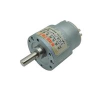 ZGB37 37mm Metal Gear electronic starter DC 6V-12V 200RPM Slow Speed Large Torque Gearbox Gear Reduction electronic starter DIY Robot Car Model