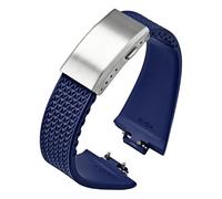 ZGBQHQN Cinghia in gomma fluoro , per la serie PRX tissot Super Player 35mm 40mm Women Men FKM FKM Rilascio rapido Cancella pieghevole Watch Band 11mm 12mm