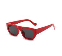 ZGBQHQN Occhiali da Sole a Cornice di Moda Quadrati di Moda Color Gocce da Sole Anti-UV