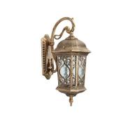 ZGBQHQN Outdoor Montato a Parete Semplice Esterno Creativo Esterno Leggero Lampada a Parete in Stile Europeo Classico Bronzo Impermeabile Illuminazione Esterna in Alluminio Cavo casa