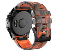 ZGBQHQN Per bande Fenix 7x, bande di guardia in silicone da 26 mm sostitutive per Fenix 5x/Fenix 5x Plus/Fenix 6X/Fenix 6x Pro/Tactox Delta/Descent Mk2i Smartwatchs