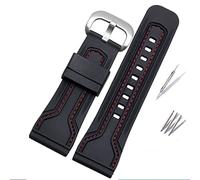 ZGBQHQN Per sette il venerdì cinturino p3c/02 Q1 m1/m2 28mm fibbia per cinturino in gomma impermeabile per uomini Accessori per la banda di guardia Cintura bracciale 28mm