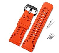 ZGBQHQN Per sette il venerdì cinturino p3c/02 Q1 m1/m2 28mm fibbia per cinturino in gomma impermeabile per uomini Accessori per la banda di guardia Cintura bracciale 28mm