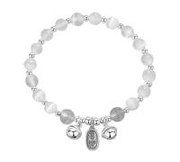 ZGBQHQN Stringa mano femmina 925 argento pace gioia bracciale ornamenti a mano retrò