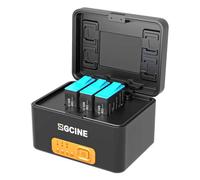 ZGCINE Caricatore GoPro 3X 901 Batteria (PS-G10-K3)