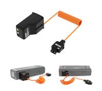 ZGCINE DT-AD200 Batteria fittizia per Godox AD200 / AD200 Pro / AD300 Pro / AD200 PRO II - Lunghezza: 60 cm / 23,5 pollici