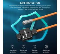 ZGCINE DT-BMD D-Tap auf 2-Pin BMPCC Stromkabel 60cm