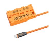 ZGCINE DT-NPF USB-C PD to NPF D-Tap to NPF Dummy Battery Cable (braided wire)