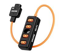 ZGCINE MD-P4 D-Tap maschio a 4 porte -P-Tap femmina quadruplo splitter telecamera convertitore di alimentazione a V mount alimentazione simultanea per monitor illuminanti telecamere ecc.