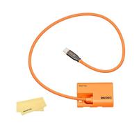 ZGCINE USB-C PD a LPE6 Cavo batteria fittizio per Canon EOS 5D II 5D III 5D IV 6D 6D II 7D 7DII 60D 70D 80D 90D XC10 R R5 R6 R5C R7 R6 II- 60 cm/1.97piedi