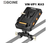 ZGCINE VM-VP1 Kit3 V-Mount Battery Plate Support USB-C PD/DC/D-TAP/USB-A Output