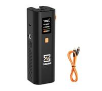 ZGCINE ZG-H50 Mini Maniglia Batteria 50Wh/14.8V - Porta USB-C PD 65W & D-Tap, Schermo OLED 0.96" | Compatibile con Luci Video, GoPro, Telefoni cellulari (Fori a Vite 1/4" per Espansione)