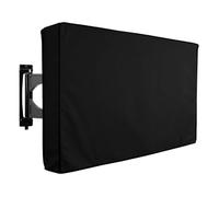 ZGCrumphant Copertura TV Esterna Proteggi Lo Schermo TV Copertura TV Esterna Antipolvere Protezione Schermo TV Impermeabile Proteggi Display TV for Patio Esterno con Giardino per TV(Black,40-42inch)