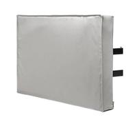 ZGCrumphant Copertura TV Impermeabile for Esterni for Lo Spostamento all'Esterno della Custodia for Schermo Piatto Protezioni for Display TV per TV(Grey,36-38inch)