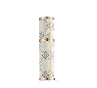 ZGCrumphant Flacone di profumo in pelle Mini flacone atomizzatore for profumo in pelle PU da 5 ml