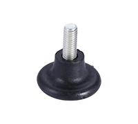 ZGCrumphant Piedini for sedia con bullone regolabile antiscivolo for mobili, protezione for pavimento, base for gamba, M8, M6, divano, mobile, tavolo, smorzamento silenzioso per Mobili(M8X18X38 5PCS)