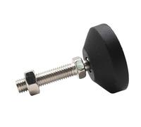 ZGCrumphant Supporto for piede di regolazione universale in nylon Diametro base della tazza del piede di regolazione del piede per Mobili(D60xM8x80)