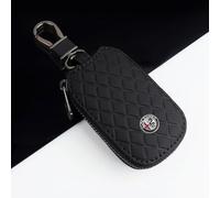 ZGCYK Astucci Portachiavi per Alfa Romeo 147GTA Tonale Giulia Mito 156 159 Giulia Custodie Chiavi Auto Key Organizer Borsa Portachiavi Key Cases Key Bag Accessori,Blackstyle-A