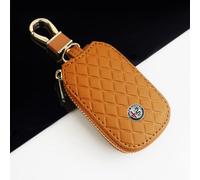 ZGCYK Astucci Portachiavi per Alfa Romeo 147GTA Tonale Giulia Mito 156 159 Giulia Custodie Chiavi Auto Key Organizer Borsa Portachiavi Key Cases Key Bag Accessori,Brownstyle-A