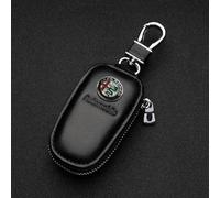 ZGCYK Astucci Portachiavi per Alfa Romeo 147GTA Tonale Giulia Mito 156 159 Giulia Custodie Chiavi Auto Key Organizer Borsa Portachiavi Key Cases Key Bag Accessori,Blackstyle-A
