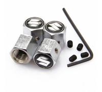 ZGCYK Auto Cappucci delle Valvole per Suzuki Kizashi Jimny IGNIS Livio SX4 Swift S-Cross Auto Tappini Ggomme Tappi Ruote Copri Pneumatici Accessori