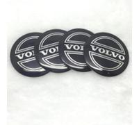 ZGCYK Auto Coprimozzi Coprimozzo Adesivo per Volvo S60 S90 XC40 XC60 V90 S40 S80L 56.5MM Tappi Coprimozzo Coperture Hub Center cap Wheel Covers Accessori,D