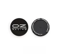 ZGCYK Auto Coprimozzi Coprimozzo per OZ O.Z 59MM Tappi Coprimozzo Coperture Hub Center cap Wheel Covers Accessori,BlackSilver