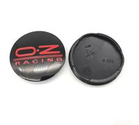 ZGCYK Auto Coprimozzi Coprimozzo per OZ Racing M595 O.Z 62MM Tappi Coprimozzo Coperture Hub Center cap Wheel Covers Accessori,BlackRed
