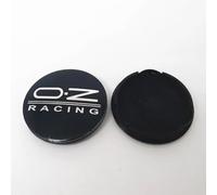 ZGCYK Auto Coprimozzi Coprimozzo per OZ Racing M595 O.Z 62MM Tappi Coprimozzo Coperture Hub Center cap Wheel Covers Accessori,Blackwhite