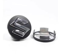 ZGCYK Auto Coprimozzi Coprimozzo per Suzuki Kizashi Jimny IGNIS Livio SX4 Swift S-Cross Vitara WagonR 54MM Tappi Coprimozzo Coperture Hub Center cap Wheel Covers Accessori,Blackstyle