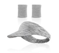 ZGDEIWGF 1 Cappello da Sole da Donna, 1 Braccialetto da Donna, Cappello da Corsa da Donna, Cappello da Tennis da Donna, Cappello Sportivo da Donna