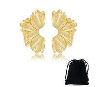 ZGDEIWGF 1 Paio di Orecchini A Fiori E 1 Borsa per Gioielli, Orecchini in Stile Creativo, Orecchini da Donna, Orecchini Eleganti, Orecchini Vintage, Accessori di Abbigliamento