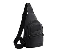 ZGDEIWGF 1 pz borsa per il tempo libero uomo donna borsa a tracolla uomo borsa petto borsa messenger zaino donna tracolla tracolla tracolla uomo, Nero