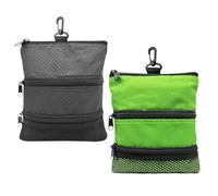 ZGDEIWGF 2 borse da golf, borsa da golf, borsa per accessori da golf, supporto per sedile da golf