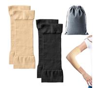 ZGDEIWGF 2 Manicotti Di Compressione, 1 Custodia, Modellatore Per Il Braccio, Manicotto Di Compressione Del Braccio, Manicotto Di Protezione Solare Avvolgente Per Ragazze