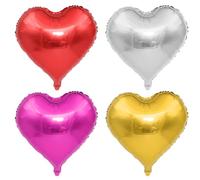 ZGDEIWGF 4 Palloncini d'Amore, Palloncini Grandi A Forma di Cuore, Palloncini per Feste, Palloncini per Matrimoni, Palloncini per La Decorazione della Location