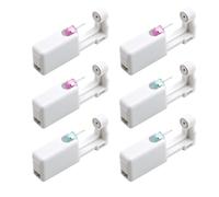 ZGDEIWGF 6 Pezzi Strumenti per Piercing All'orecchio Strumento per Orecchini a Bottone Pistole per Orecchini a Bottone Clip per Piercing All'orecchio Set Di Piercing Di Sicurezza