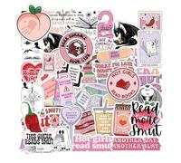 ZGDEIWGF Confezione da 104 Adesivi per Cartoni Animati, Adesivi per Graffiti alla Moda, Adesivi Impermeabili, Possono Essere Utilizzati per Decorare Bottiglie d'Acqua, Valigie E Quaderni