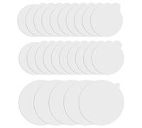 ZGDEIWGF Confezione da 25 Adesivi per Catturare Zanzare, Adesivi Rotondi per Zanzare Appiccicosi, Trappola per Zanzare Domestica, Trappola per Zanzare Appiccicosa, Trappola per Pulci