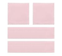 ZGDEIWGF Confezione da 50 Panni per La Pulizia dei Gioielli, Panno per La Cura dei Gioielli, Panno per La Pulizia dei Gioielli in Velluto A Doppia Faccia per La Pulizia della Lucidatura dei Gioielli