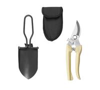 ZGDEIWGF Pala da Giardino Pieghevole 1 Pezzo, cesoia da potatura 1 Pezzo, Pala Portatile, cazzuola da Campeggio, cazzuola da Zaino in Spalla, Pala Pieghevole