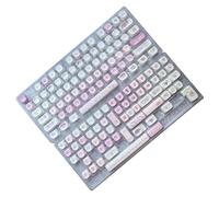 Zgehnao 136Keys Keycaps DYE-SUB Keycap Per 61/87/96/98/104/108 Tastiere Meccaniche Conigli Tema Keycap