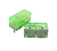 Zgehnao 2 interruttori HUANO pulsanti contatti in lega d'argento 120 milioni di clic 3pin