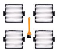Zgehnao 4 pz/set filtro vuoto di ricambio per P712 P713 P714K mano con spazzola di pulizia