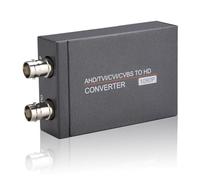 Zgehnao Adattatore convertitore video avanzato BNC a HDMI compatibile con supporto per AHDs CVIs TVIs CVBS e risoluzioni fino a 8MP