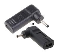 Zgehnao Adattatore di alimentazione del computer portatile Tipo-C per adattatore femmina a maschio 3.0x1.1mm PD connettore di ricarica