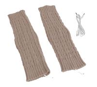 Zgehnao Caldo per piedi riscaldato, scaldapiedi elettrico, scaldapiedi invernale, tappetino caldo per ufficio e uso domestico, grigio, Length 40 Width 9.5CM