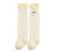 Zgehnao Calze alte al ginocchio, calze al ginocchio per bambine da 0 a 3 anni