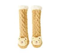 Zgehnao Calzini spessi, calzini lunghi in pile morbido e caldo, calzini invernali spessi al ginocchio, per ragazzi e ragazze